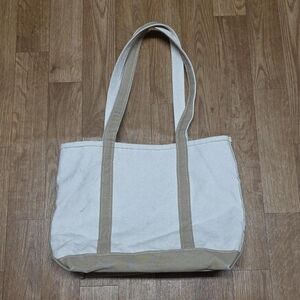 Vintage L.L.Bean Boat and Tote Made in the USA Canvas Tote Bag